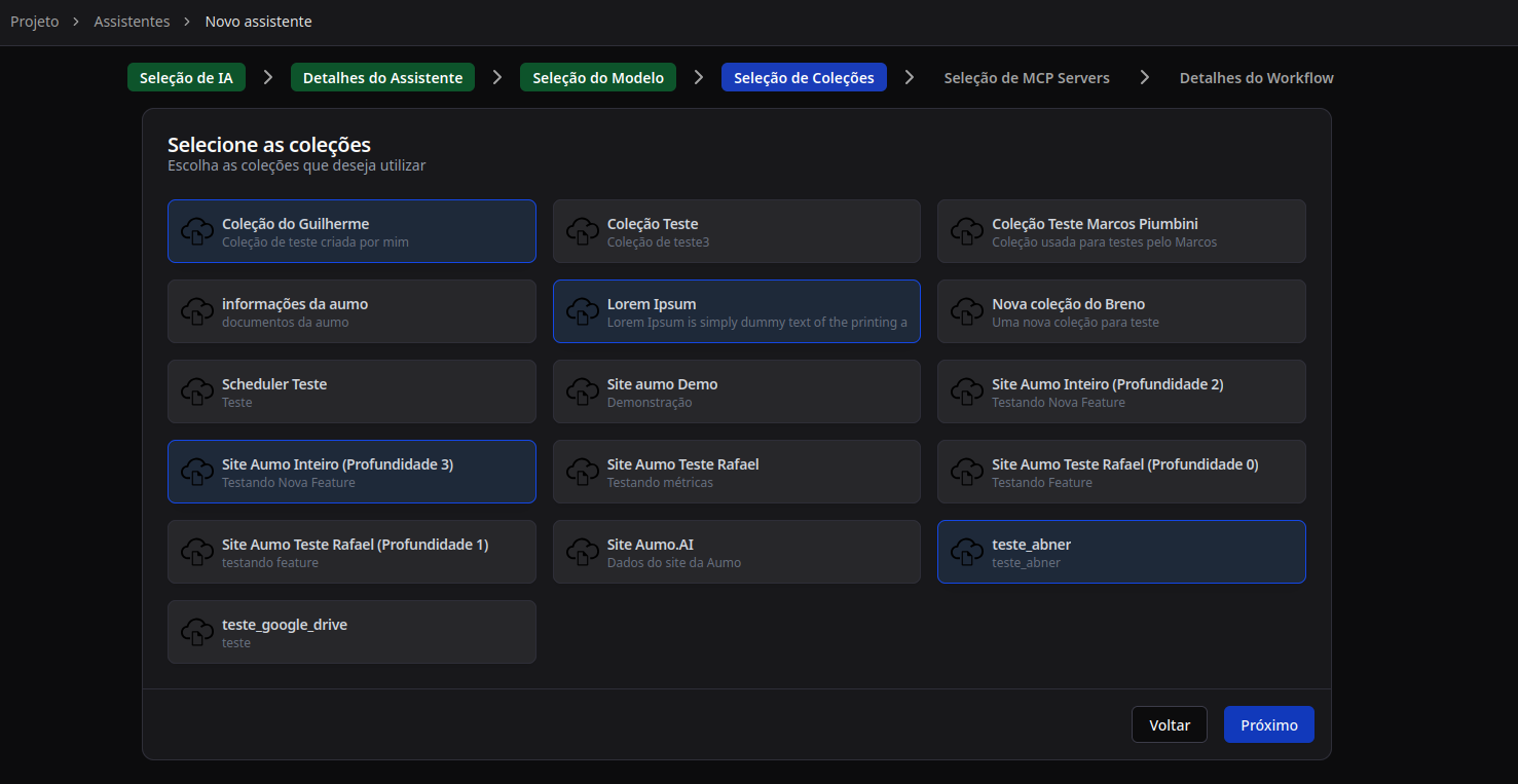 Selection of Collections