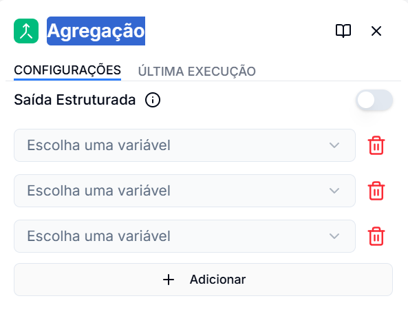 Aggregator unstructured mode